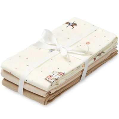 Muslin Cloth - 3 Pack - Carousel