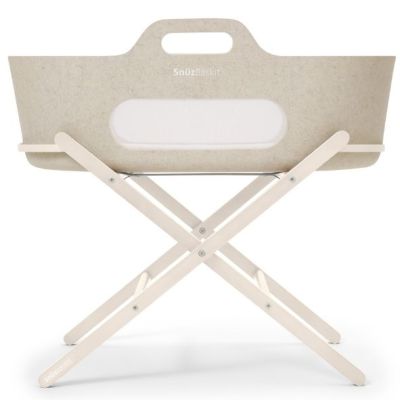 SnüzBaskit Moses Basket & Stand - Barley / Cashmere