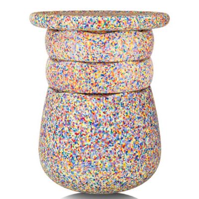 Stapelstein Dynamic All - Base, Planche d'équilibre & Briques - Super Confetti