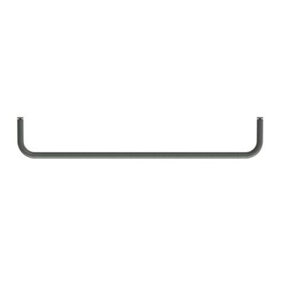 58cm Rod for Metal Shelf - Dark Grey