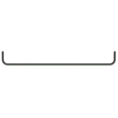 78cm Rod for Metal Shelf - Dark Grey