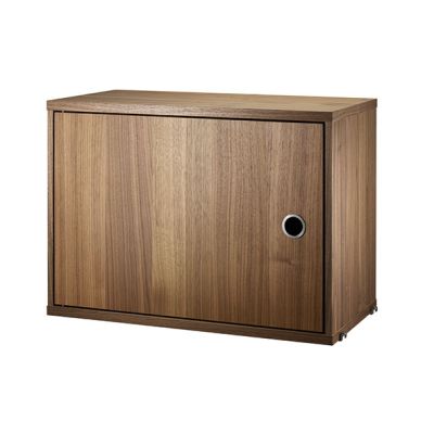 Caisson Porte Battante 58 x 30 cm - Noyer