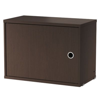 Schrankmodul mit Schwenktür 58 x 30 cm - Dunkle Eiche