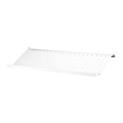 Etagère à chaussures métal 78 x 30 cm - Blanc
