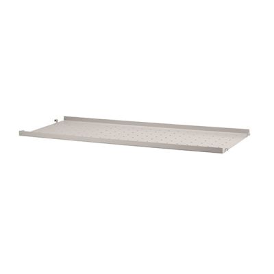Metal Shelf 78 x 30 cm - Small Edge - Beige