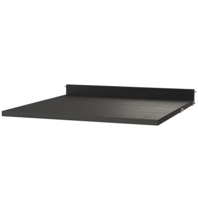 Schreibtischplatte 58 x 58 cm - Schwarz