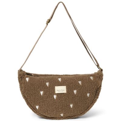 Gürteltasche für Erwachsene - Teddy Braun Herzen