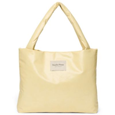 Tragetasche Mom Veganes Leder - Gelb