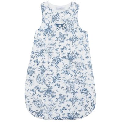 Sleeping Bag 3-9 months - Toile de Jouy Blue