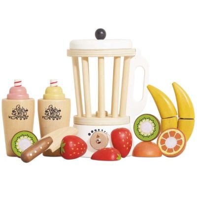 Set de smoothie & Blender en bois