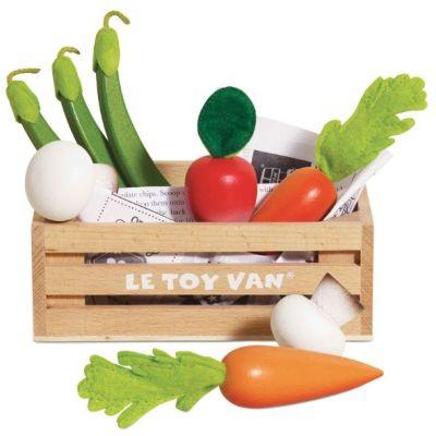 Cagette de légumes en bois