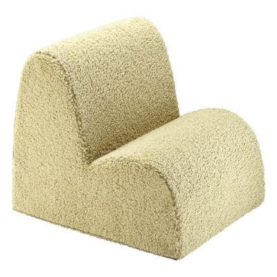 Chaise enfant en bouclette Cloud - Matcha