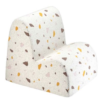 Chaise enfant en bouclette Cloud - Terrazzo Marbre
