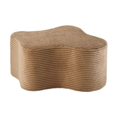 Pouf enfant en velours côtelé Cloud - Toffee