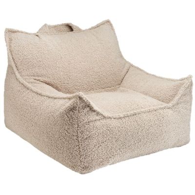 Pouf fauteuil Ado Club - Biscuit