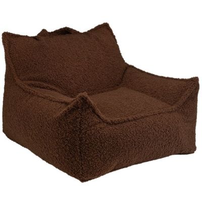 Pouf fauteuil Ado Club - Noisette