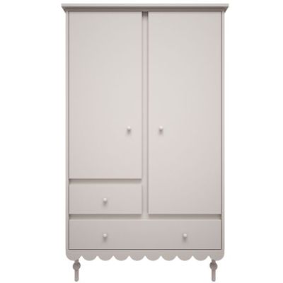 Babushka 2 Doors Wardrobe - White