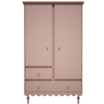 Armoire 2 portes Babushka - Rose