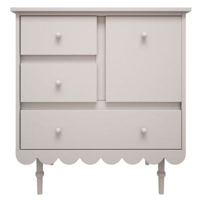 Babushka 1 Door & 3 Drawers Dresser - White