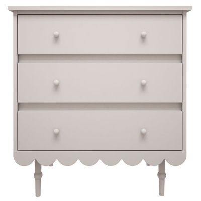 Babushka 3 Drawers Dresser - White
