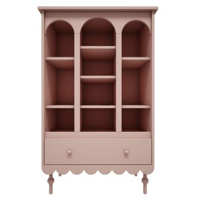 Petite bibliothèque Babushka - Rose