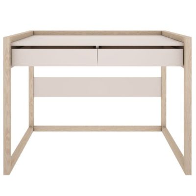 Bureau Basic - Hêtre / Blanc - Dès 7 ans