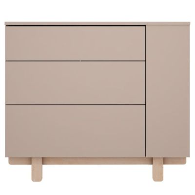 Basic Dresser with Side Shelves - Beech / Truffle