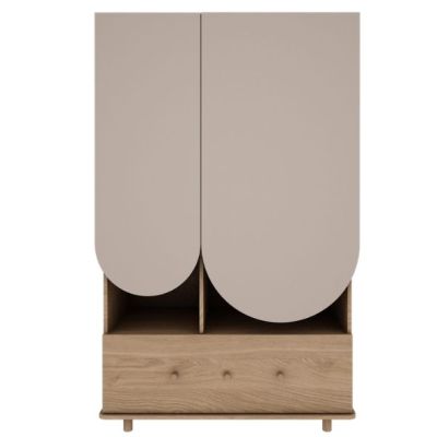 Bloom Wardrobe - Oak / Cashmere