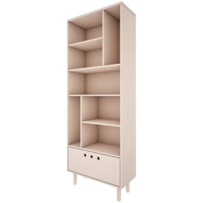 Bibliothèque River - Hêtre / Beige Sable