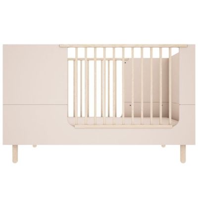 River Convertible Crib 70 x 140 cm - Beech / Sand Beige