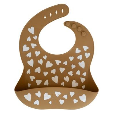 Bavoir en silicone - Fall in Love Camel
