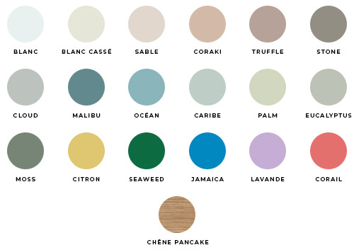 Muba - Asoral - Couleurs
