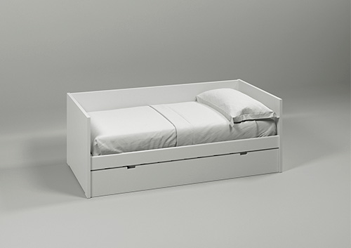 Muba - Asoral - Lit banquette Nido avec option tiroir-lit
