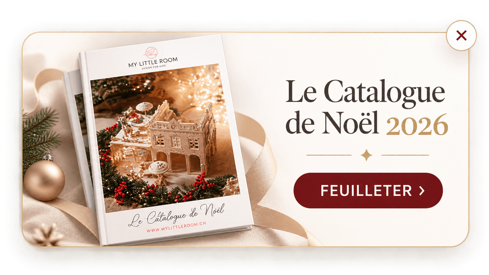 Le Catalogue de Noël My Little Room 2026 — Feuilleter