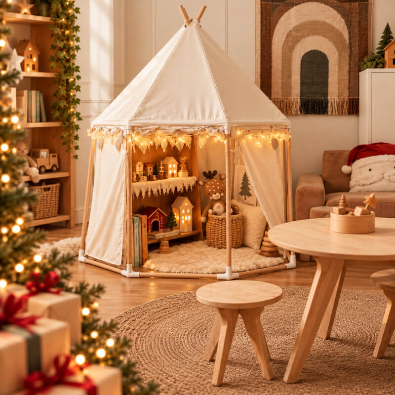Cabanes et Tipis